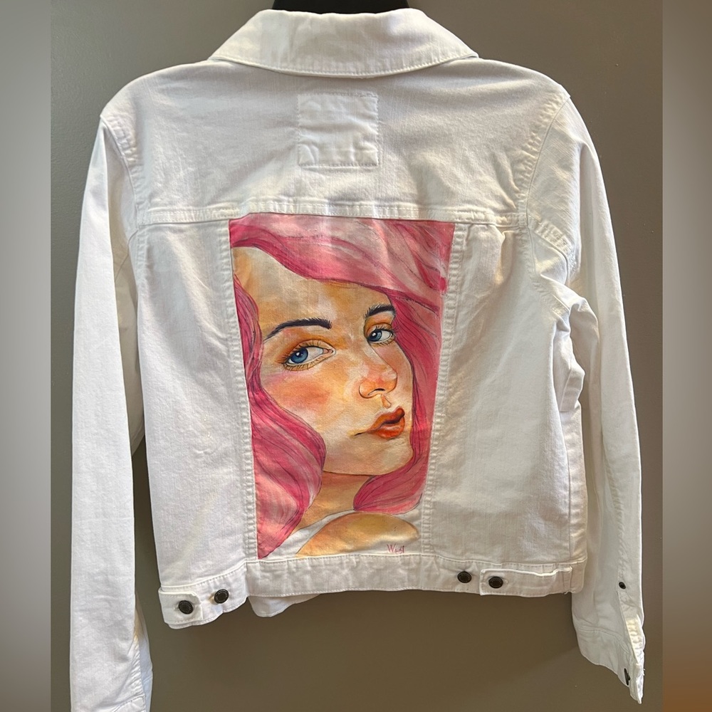 White Denim Jacket
